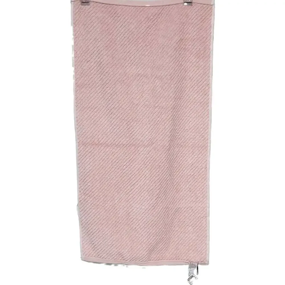 Ecoexistence Hand Towel NWT Pink Fluffy Soft Cotton 16